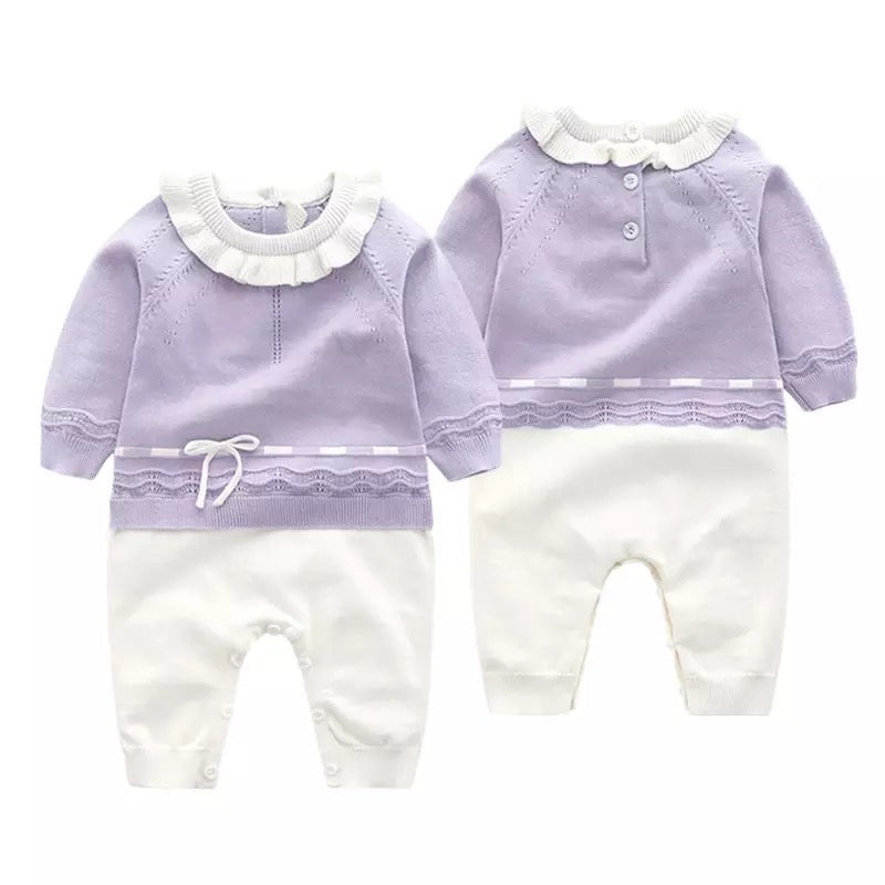 Body baby color morado